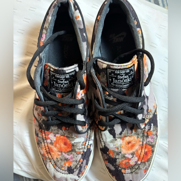 nike sb stefan janoski zoom digi floral orange